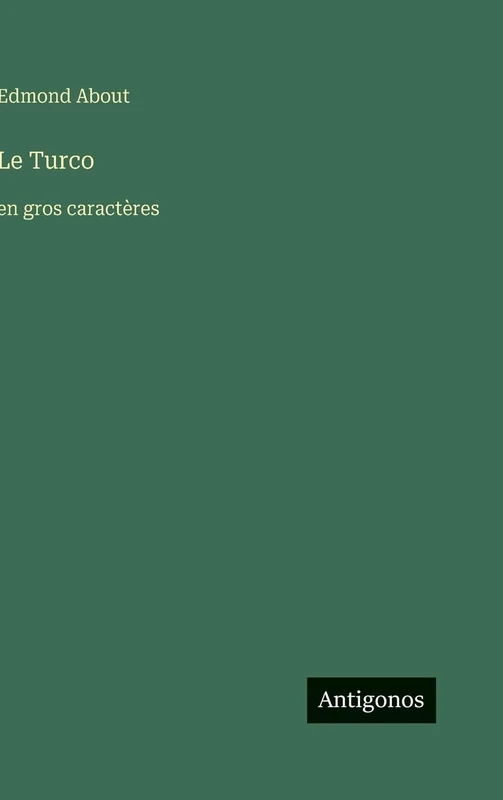 Le Turco: en gros caractères
