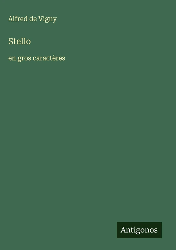 Stello: en gros caractères