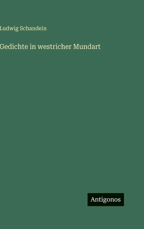 Gedichte in westricher Mundart