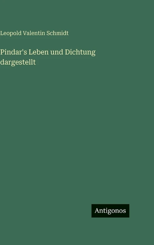 Pindar's Leben und Dichtung dargestellt - Image 1