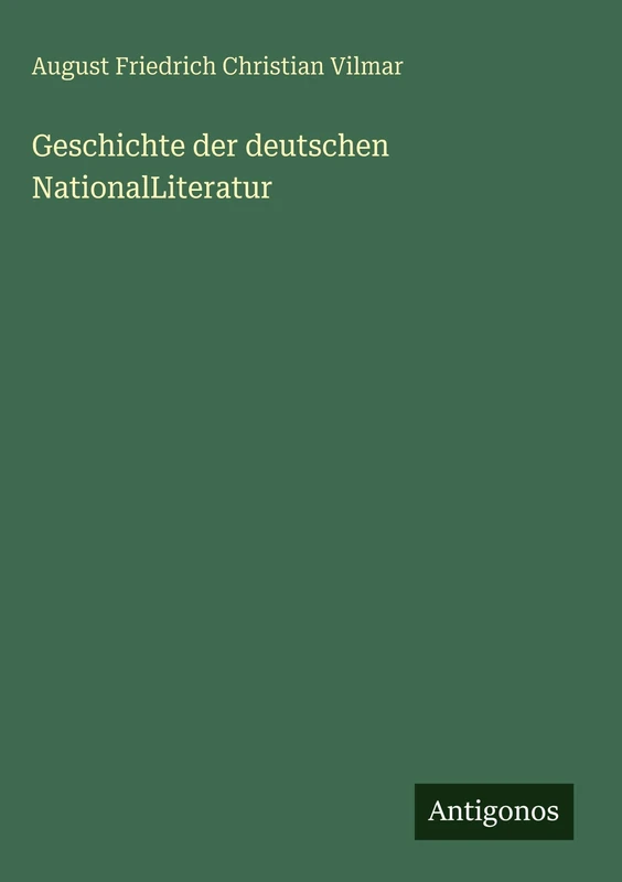Geschichte der deutschen NationalLiteratur - Image 1