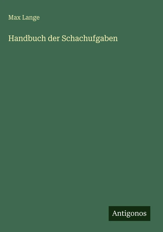Handbuch der Schachufgaben - Image 1