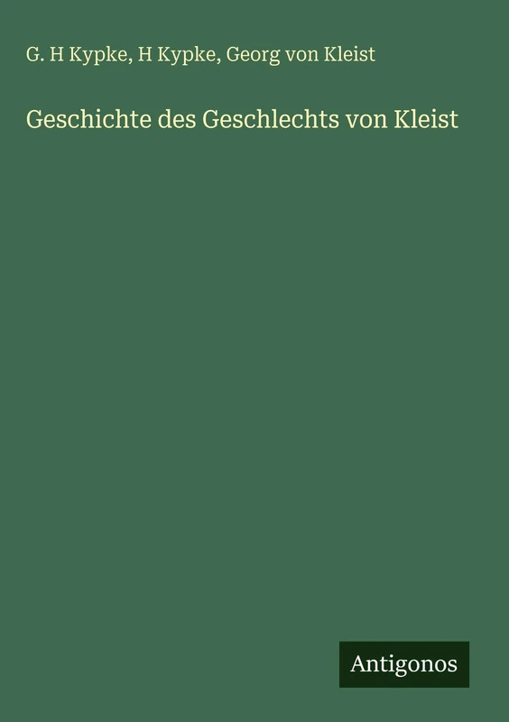 Geschichte des Geschlechts von Kleist