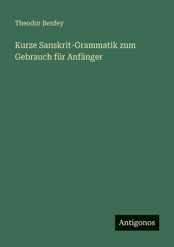 Kurze Sanskrit-Grammatik zum Gebrauch für Anfänger - Image 1