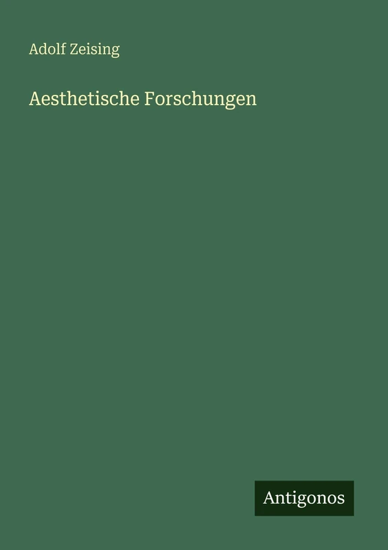 Aesthetische Forschungen