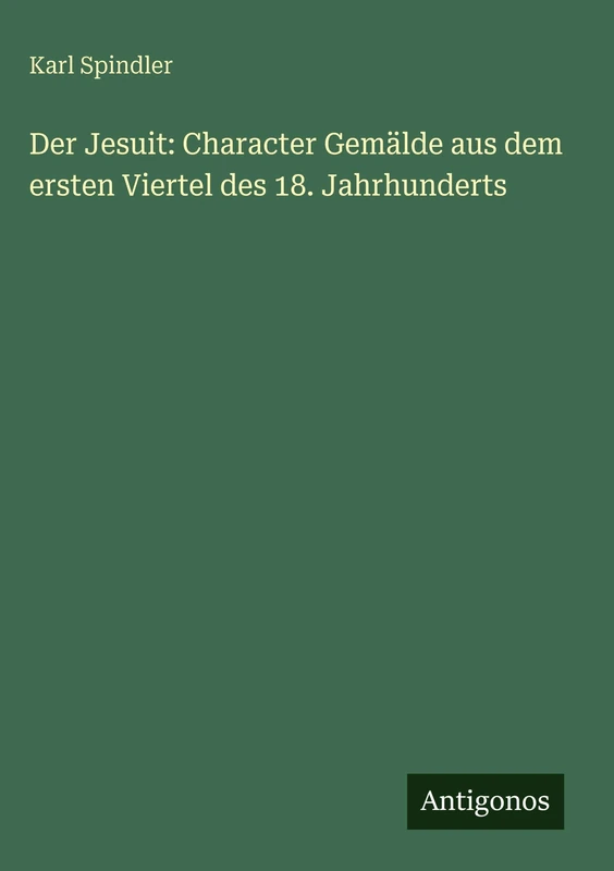 Der Jesuit: Character Gemälde aus dem ersten Viertel des 18. Jahrhunderts