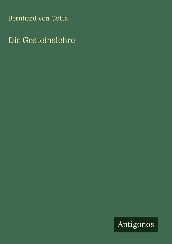 Die Gesteinslehre