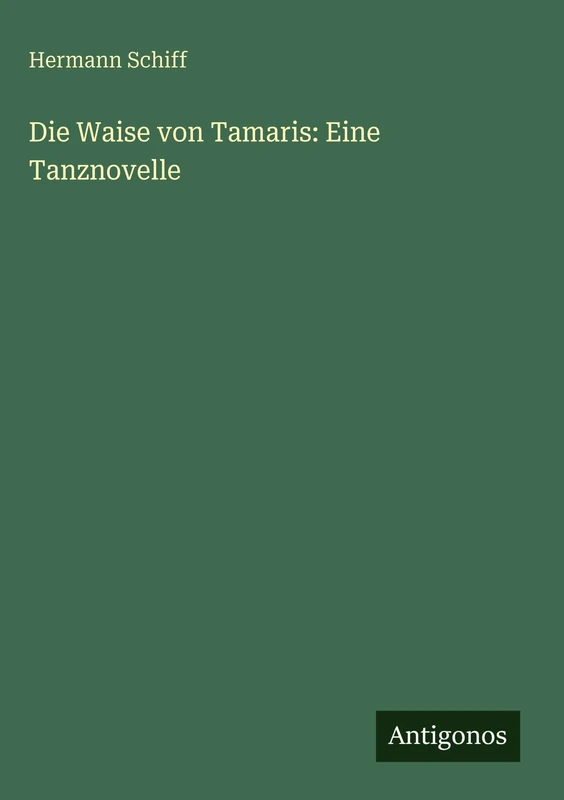 Die Waise von Tamaris: Eine Tanznovelle - Image 1
