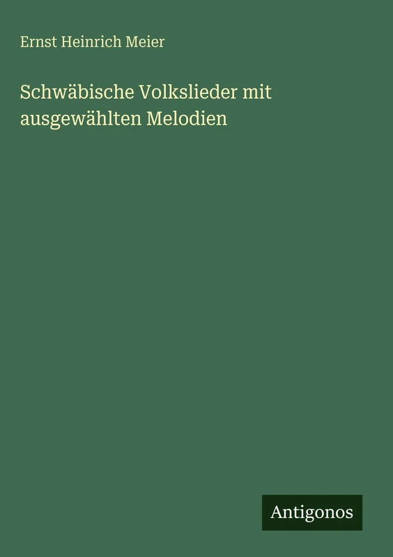Schwäbische Volkslieder mit ausgewählten Melodien - Image 1