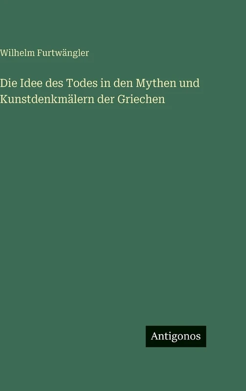 Die Idee des Todes in den Mythen und Kunstdenkmälern der Griechen - Image 1