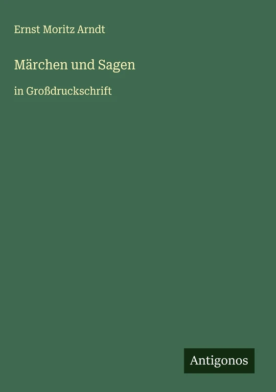 Märchen und Sagen: in Großdruckschrift