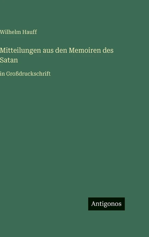 Mitteilungen aus den Memoiren des Satan: in Großdruckschrift - Image 1