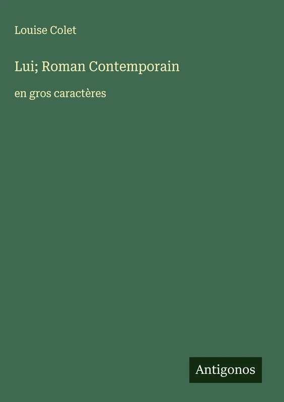 Lui; Roman Contemporain: en gros caractères - Image 1