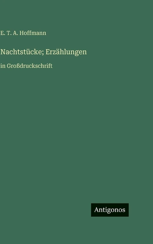 Nachtstücke; Erzählungen: in Großdruckschrift - Image 1