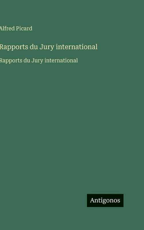 Rapports du Jury international: Rapports du Jury international