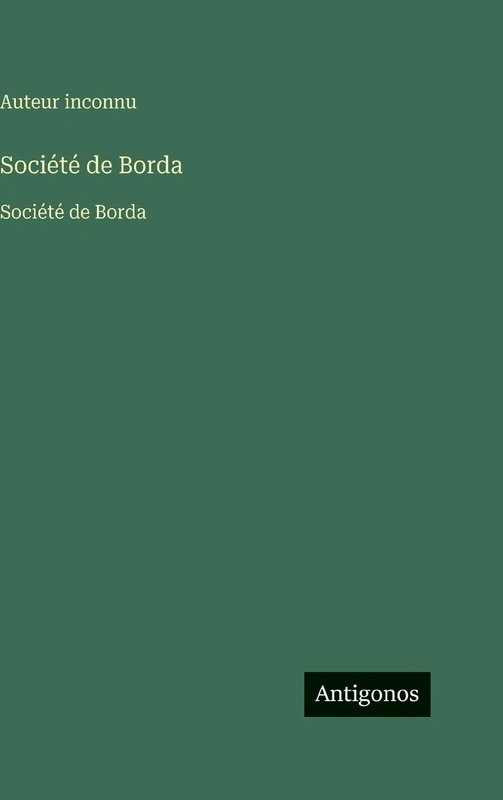 Société de Borda: Société de Borda