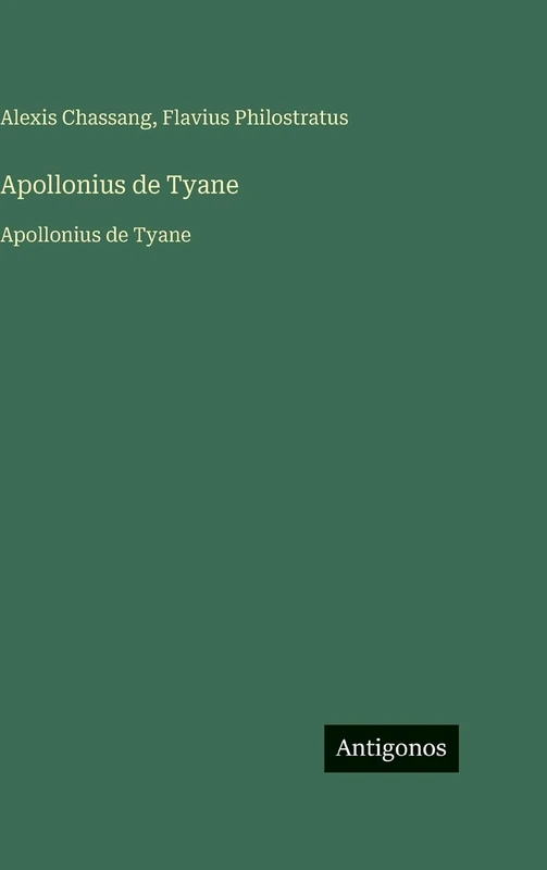 Apollonius de Tyane: Apollonius de Tyane - Image 1