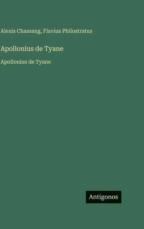 Apollonius de Tyane: Apollonius de Tyane