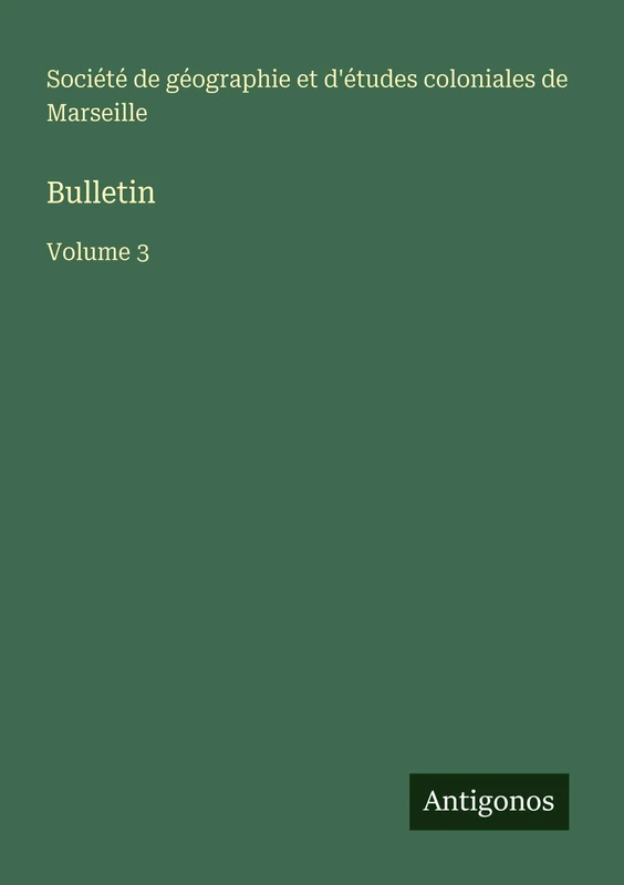 Bulletin: Volume 3 - Image 1