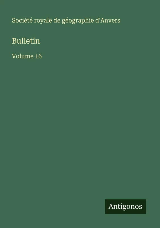 Bulletin: Volume 16 - Image 1