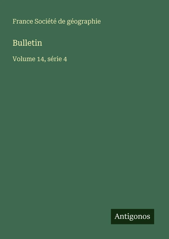 Bulletin: Volume 14, série 4