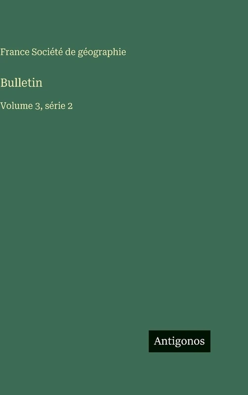 Bulletin: Volume 3, série 2
