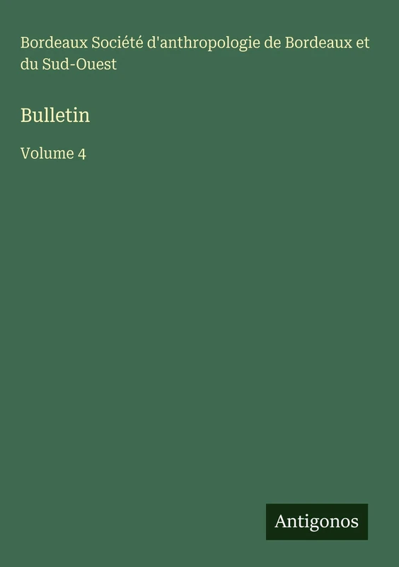Bulletin: Volume 4