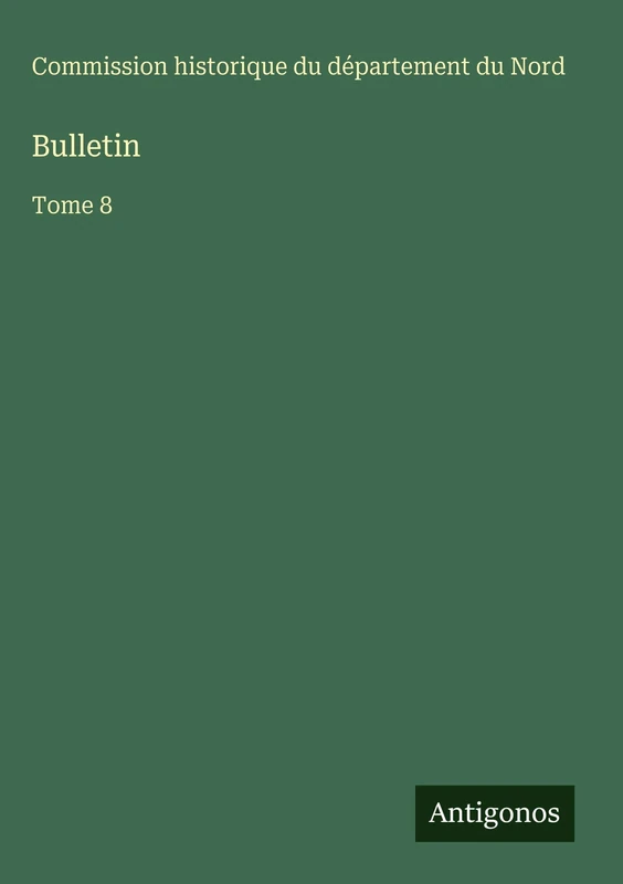 Bulletin: Tome 8