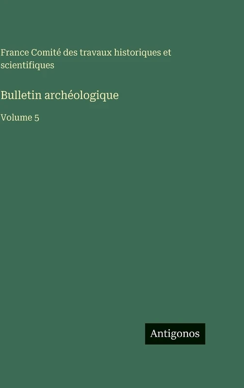 Bulletin archéologique: Volume 5 - Image 1