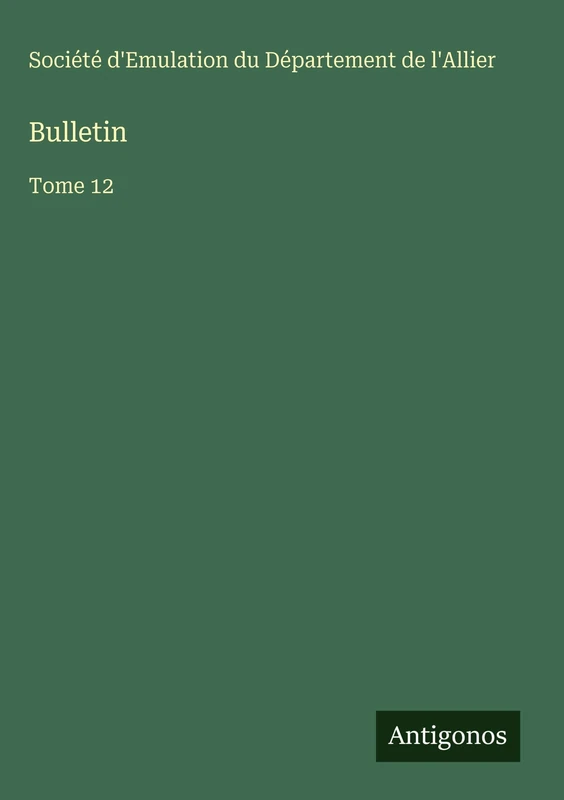 Bulletin: Tome 12