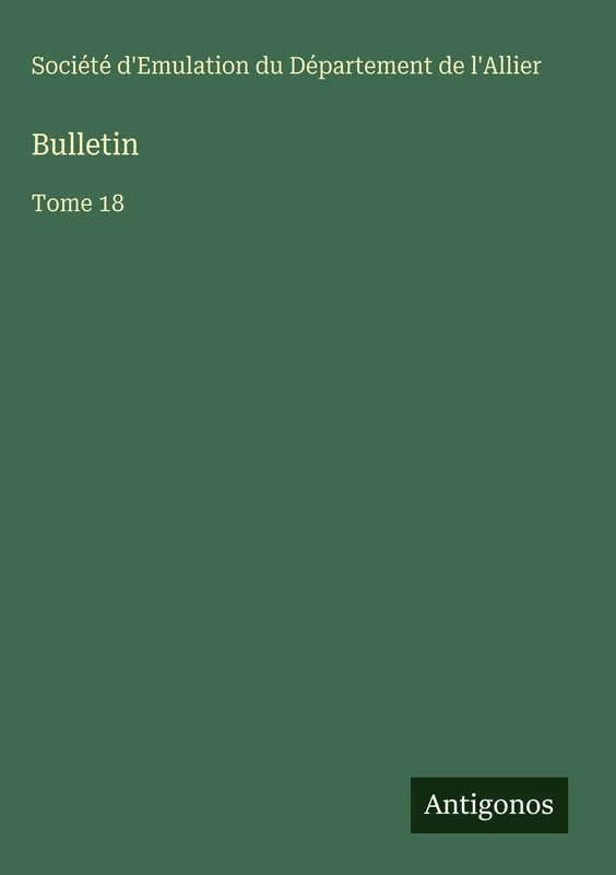 Bulletin: Tome 18