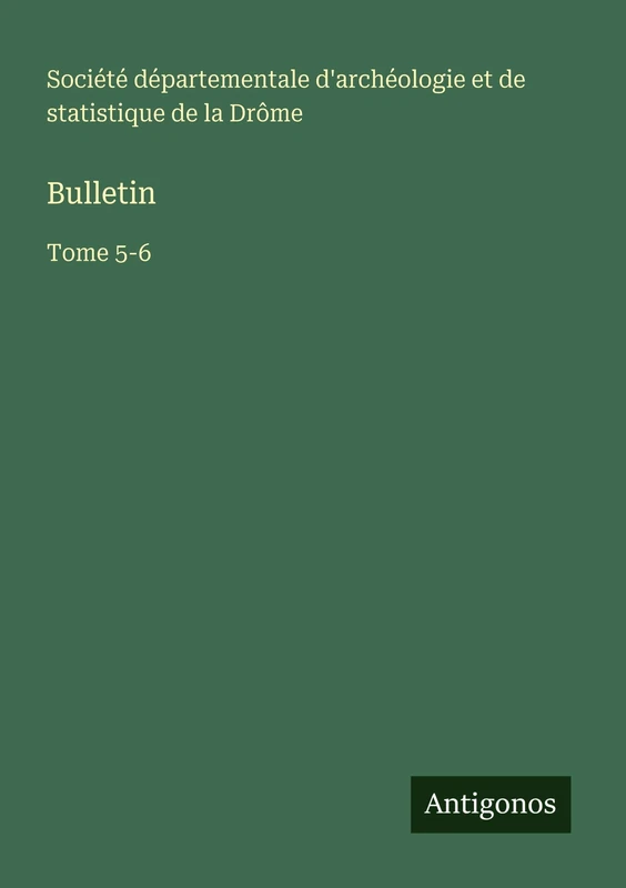 Bulletin: Tome 5-6