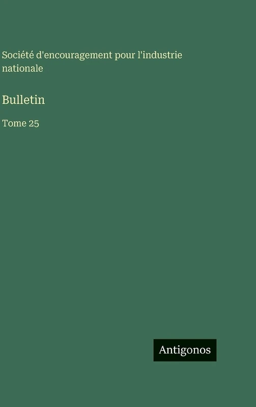 Bulletin: Tome 25
