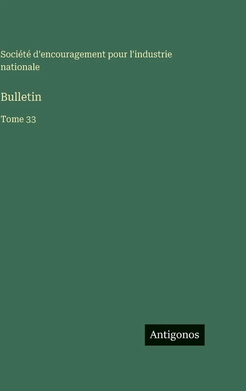 Bulletin: Tome 33