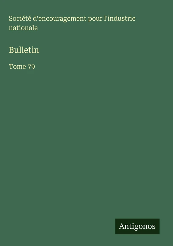 Bulletin: Tome 79