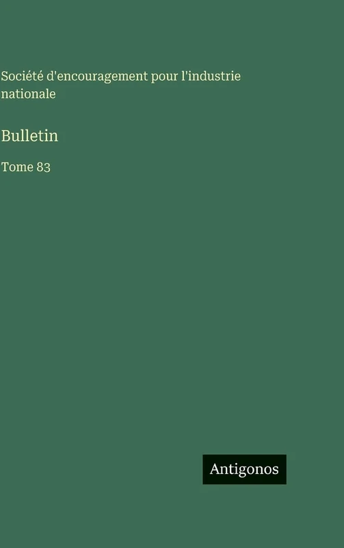 Bulletin: Tome 83