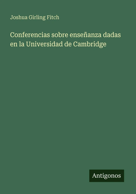 Conferencias sobre enseñanza dadas en la Universidad de Cambridge