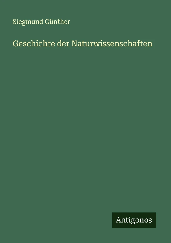 Geschichte der Naturwissenschaften