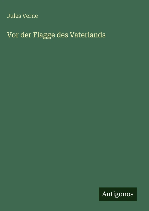 Vor der Flagge des Vaterlands