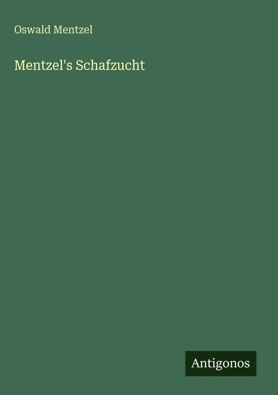 Mentzel's Schafzucht