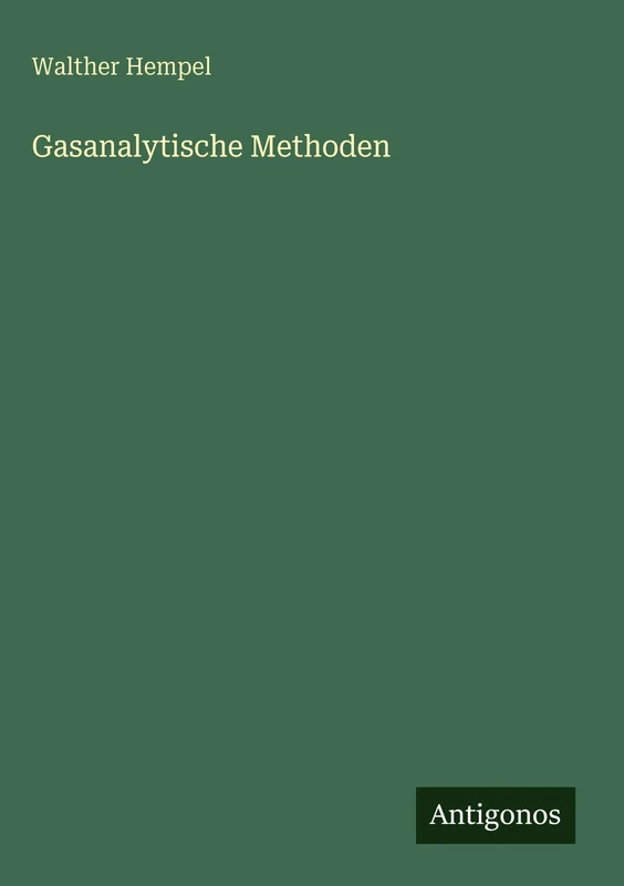 Gasanalytische Methoden