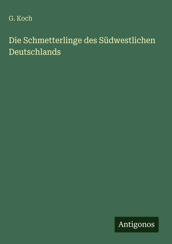 Die Schmetterlinge des Südwestlichen Deutschlands - Image 1
