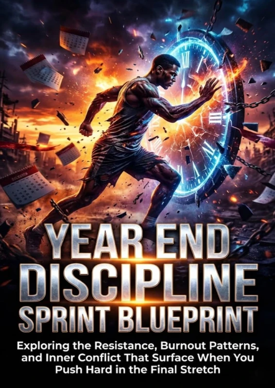 Year End Discipline Sprint Blueprint: Exploring the Resistance, Burnout Patterns, and Inner Conflict That Surface When You Push Hard in the Final Stretch - Image 1