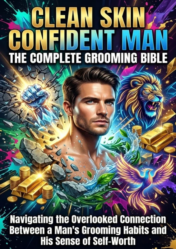 Clean Skin Confident Man: The Complete Grooming Bible: Navigating the Overlooked Connection Between a Man's Grooming Habits and His Sense of Self-Worth
