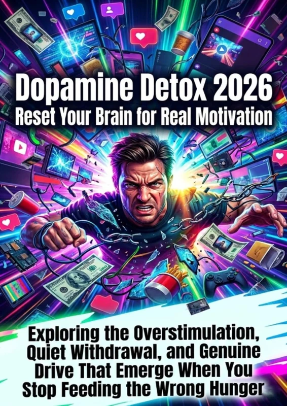 Dopamine Detox 2026: Reset Your Brain for Real Motivation: Exploring the Overstimulation, Quiet Withdrawal, and Genuine Drive That Emerge When You Stop Feeding the Wrong Hunger - Image 1
