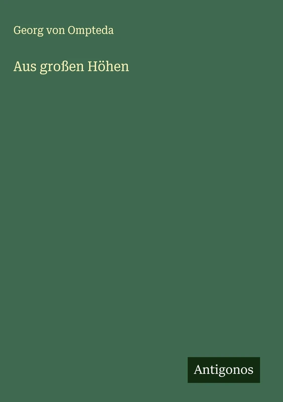 Aus großen Höhen
