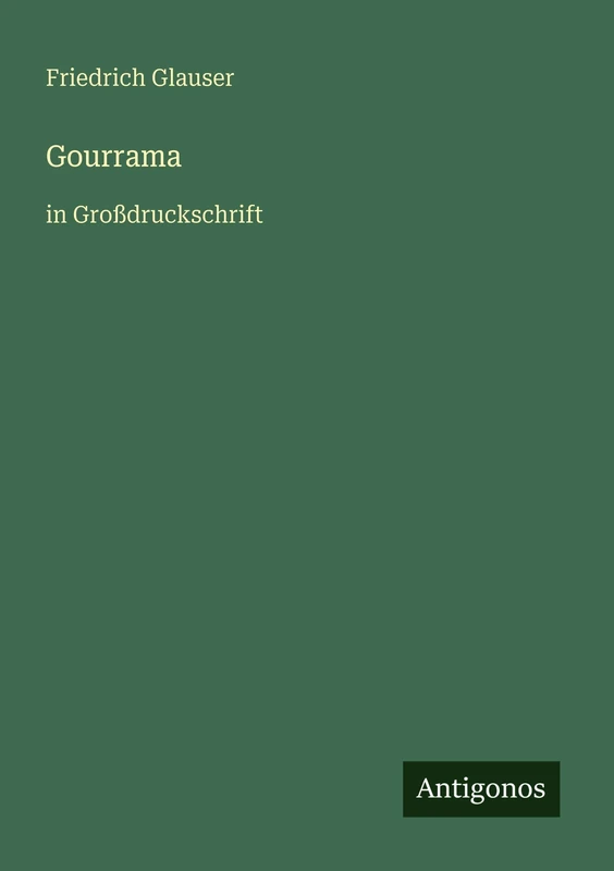 Gourrama: in Großdruckschrift
