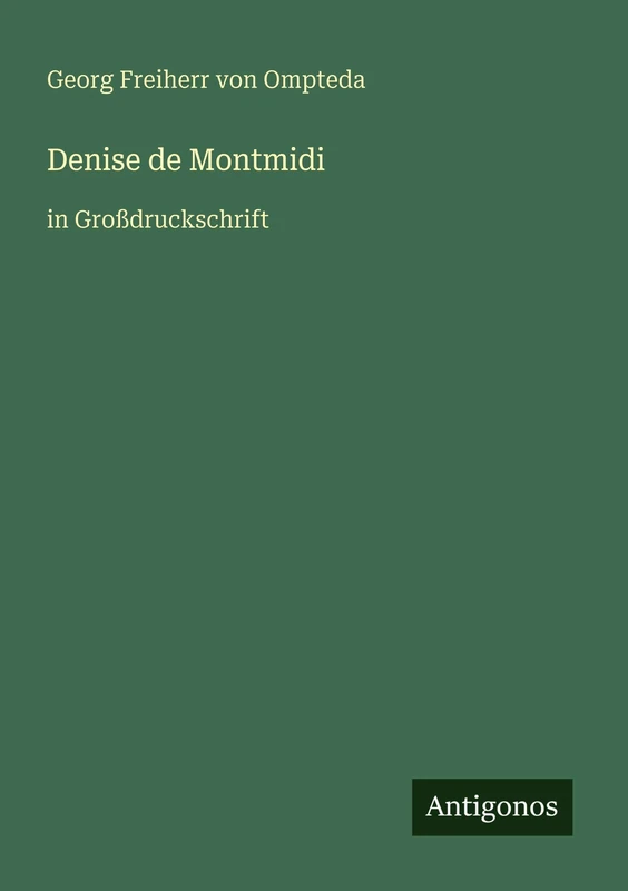 Denise de Montmidi: in Großdruckschrift - Image 1