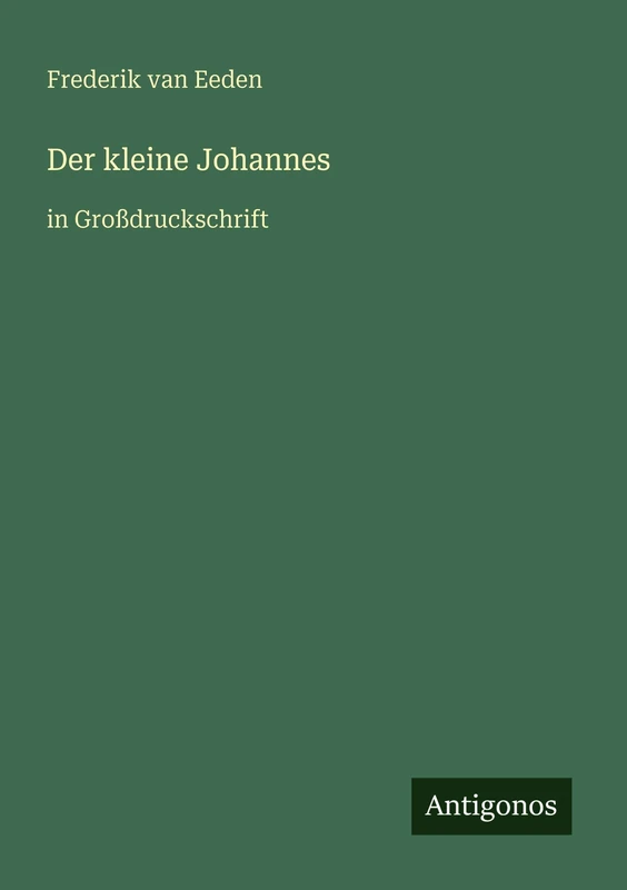 Der kleine Johannes: in Großdruckschrift