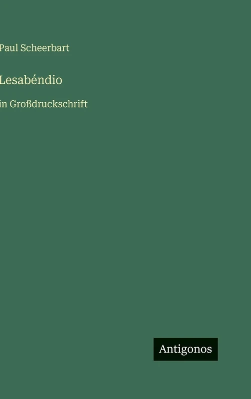 Lesabéndio: in Großdruckschrift - Image 1